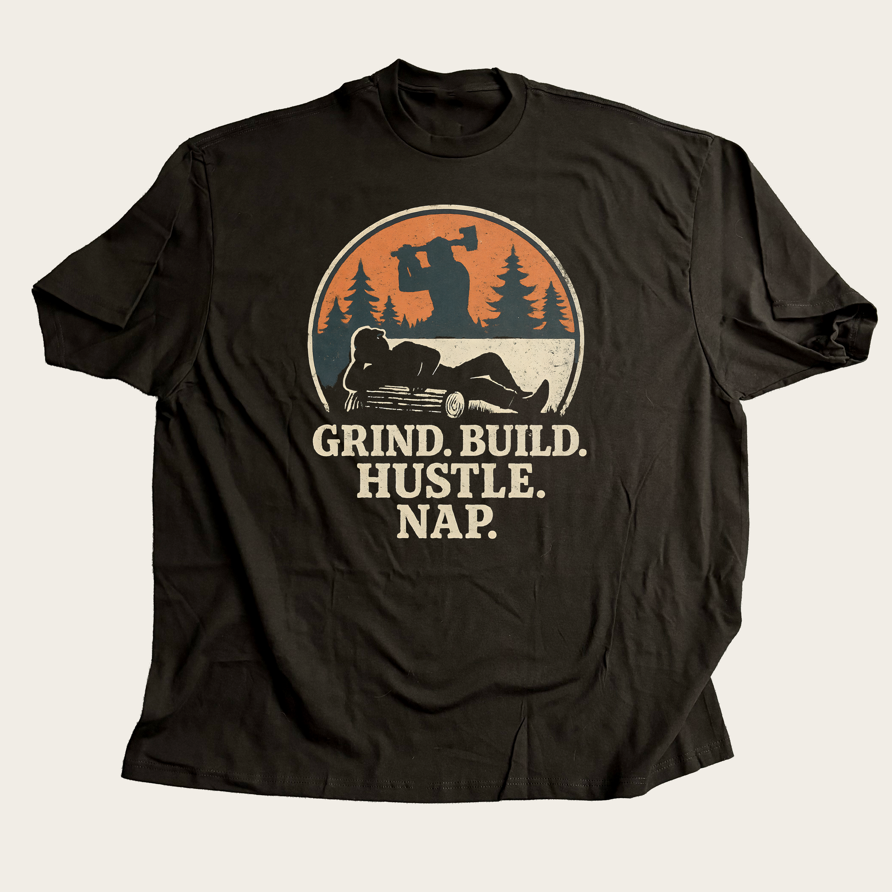 Grind Build Hustle Nap 3