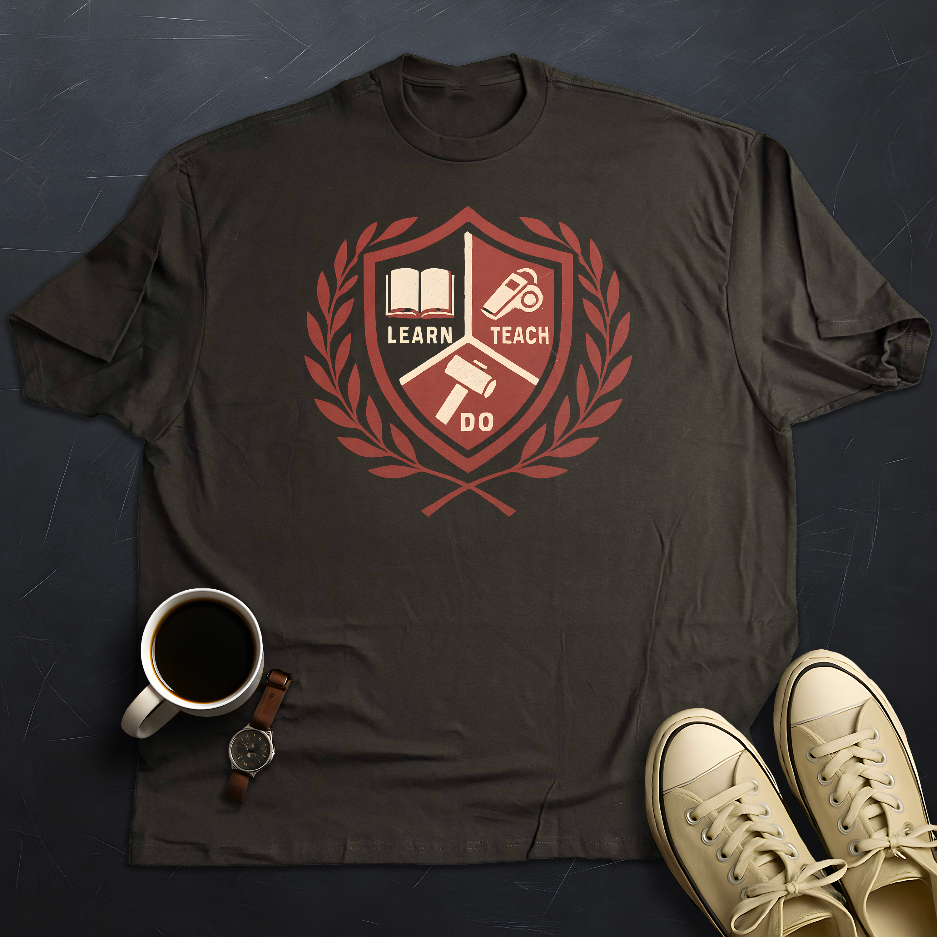 Learn Do Teach - Spartan Crest